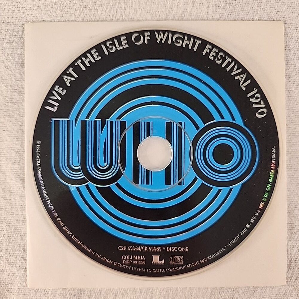 CD Who Live at the Isle of Wight Festival 1970 I Can't Explain, My Generation